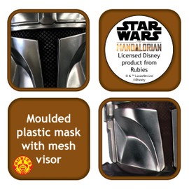 Rubie's Maschera Mandalorian armatura bambino