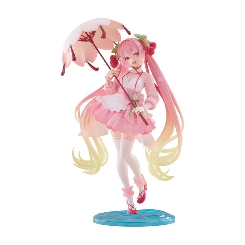 Thunder Tech Sakura Miku AMP＋ Figure ~ Sakura Dress ver.