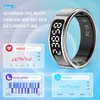 HPLSZCN Smart Ring Men's Smart Ring with LED Display, Fitness