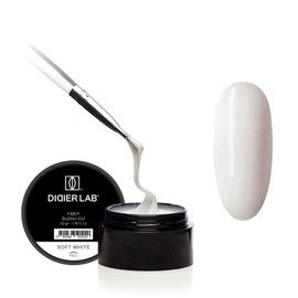 Fiber Builder Gel, Didier Lab, Soft White, 50 g
