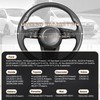 SEG Direct Car Steering Wheel Cover for Prius Civic Model