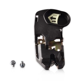 GrteRokky Trunk Latch Lock Handle Assembly Compatible for 2001-2005 Honda Civic 1.3L 1.7L Rear Trunk Tailgate Latch Lock Lid Handle Assembly 74851-S5A-A02 74851-S5A-A01