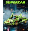 Sosuy 1:18 Super Sports Car Model Building Bricks Sets -