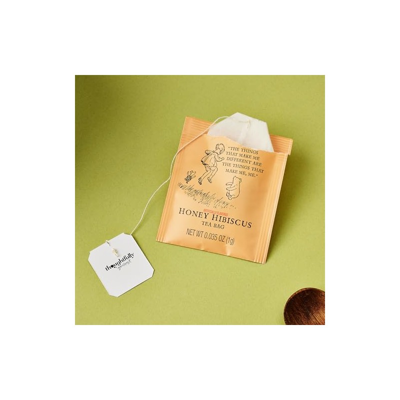 Thoughtfully, Classic Winnie-the Pooh Tea Collection Gift Set, Includes 60
