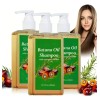 3pcs Champú De Aceite De Batana Con Extracto De Romero