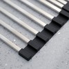 Ahyuan Roll up Dish Drying Rack Square Tubes Stainless Still