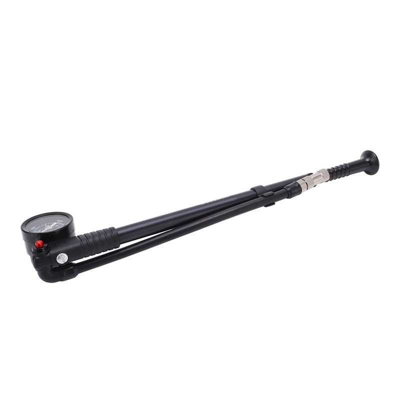 Shock Pump 300PSI Visual Pressure Dial 360° Rotation Inflation Tube
