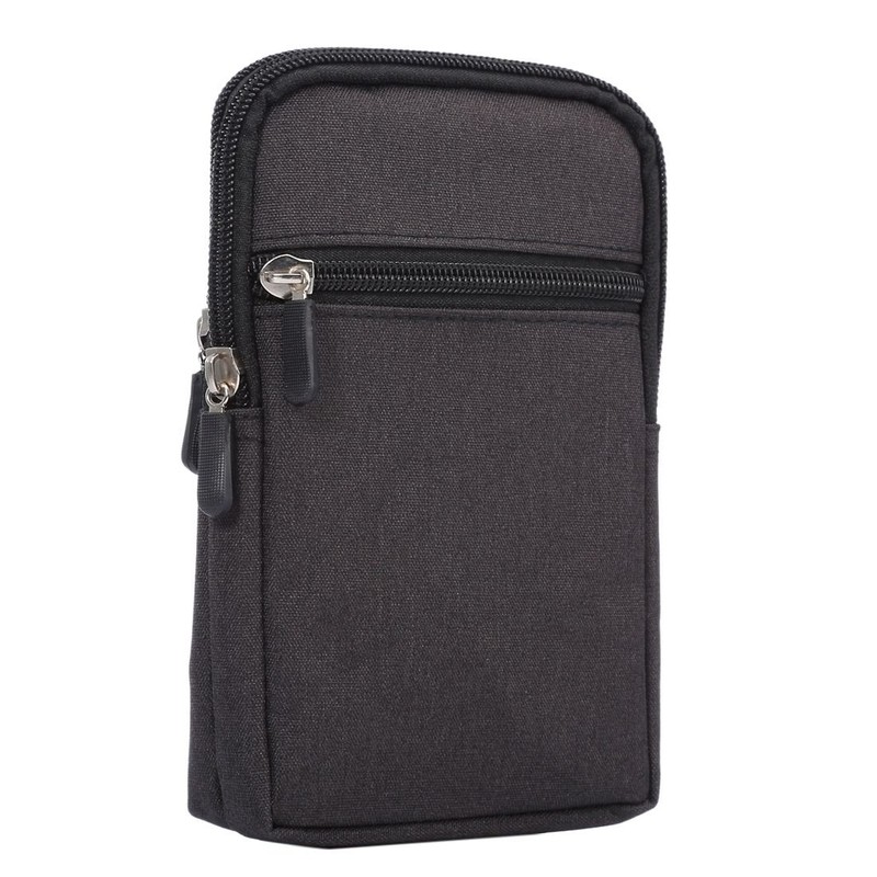 DFV Mobile Universal Multi Functional Vertical Stripes Pouch Bag Case