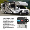 DC24V Resettable Circuit Breaker High Temperature Resistant Manual Reset Button