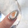 [Special limited edition‼️]Silver white ice full stone handmade nail tip