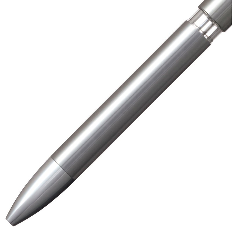 Mitsubishi Pencil Style Fit Tri-Color Holder Meister Rotatable Gun Metallic