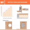 TOUCH FRAMELESS 3/4" Overlay Cabinet Door Hinge Concealed Euro Full
