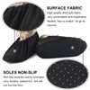PlasMaller 10 Pairs Non Slip Washable Reusable Shoe Covers for