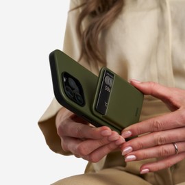 Ridge Wallet for Magsafe Cardholder - Matte Olive, Matte Olive