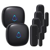 METAK Door Chime, Wireless Door Open Contact Sensor Alarm with