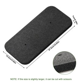 4 Pack Tumble Dryer Sponge Filter for Hoover Candy, Replacement Filter for Condenser Dryer, 272x126x10mm Improves Performance and Saves on Energy Costs