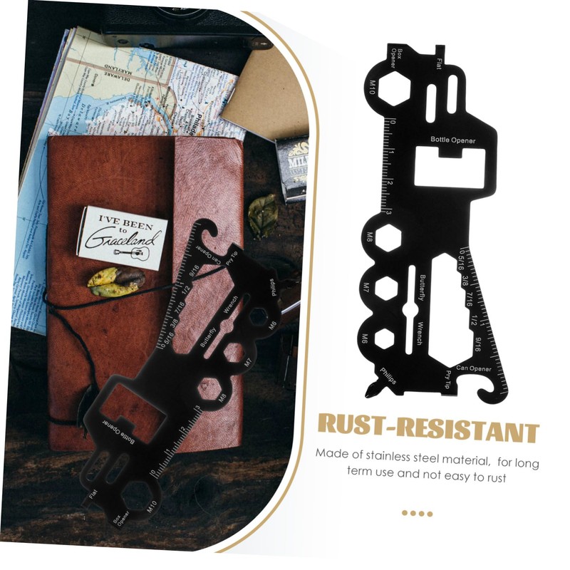 SHINEOFI Multi Tool Card Multi Tools Multi Purpose Tool Compact