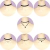 Defrsk 20 Pcs Black Choker Set Classic Choker Necklace Layered
