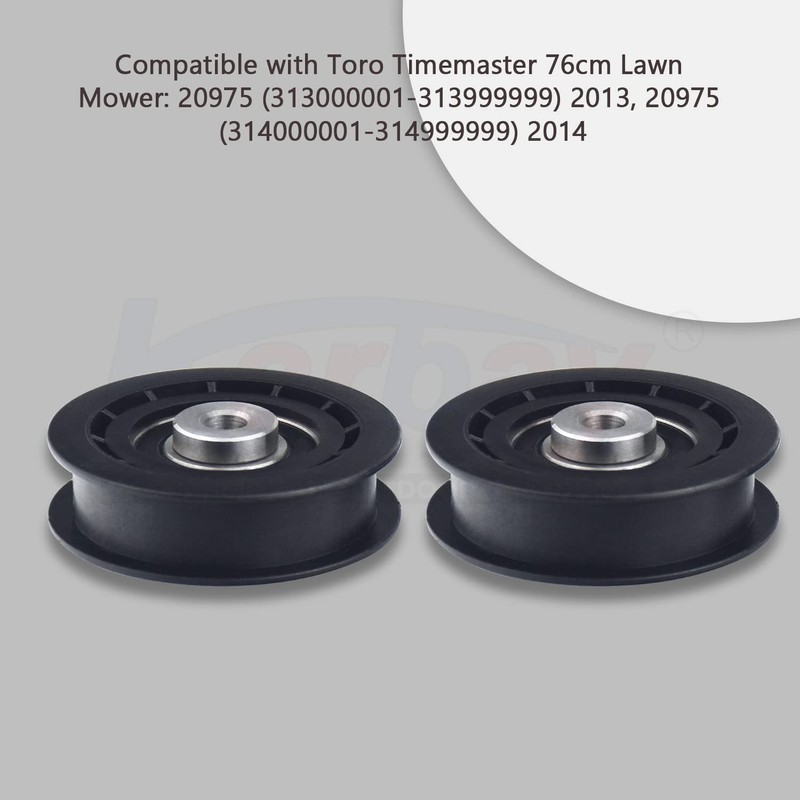 Karbay 2 Pack 120-7082 Idler Pulley Compatible with Toro 30"
