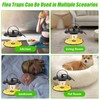 Flea Trap Indoor 2Pcs,Flea Strap Flea Killer Trap Pad Bed