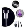 NEWOTE 12PCS Purple LED Outdoor Lights Plastics Garden Solar Powered