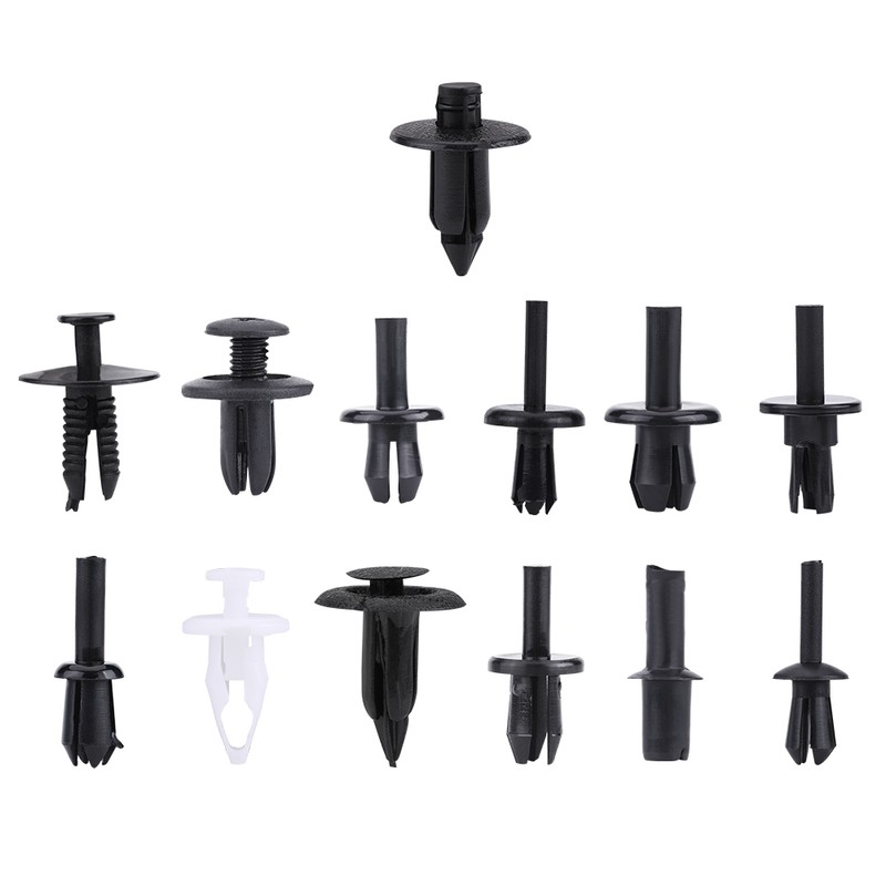 350pcs Assorted Car Body Plastic Push Pin Rivet Fasteners Trim