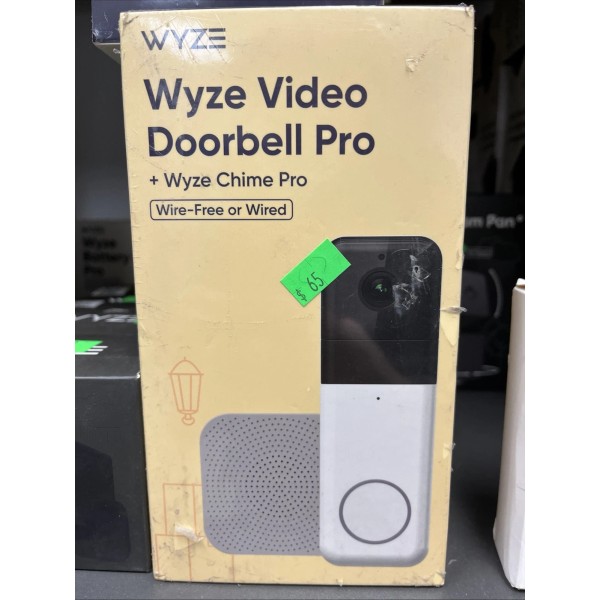 Undisclosed Wyze Wireless Video Doorbell Camera Pro