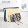 FitWell Kitchen Bakeware Organizer,Plate Racks,Rack for Plastic Lids,Cutting Boards,Cookie Sheets,Pots