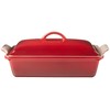 Le Creuset Stoneware Heritage Covered Rectangular Casserole, 4 qt. (12"