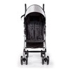 Bright Starts 3Dlite Convenience Stroller, Black - Lightweight Stroller, Large