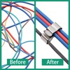 Pack of 50 Trailer Frame Wire Clamps, Photovoltaic Cable Clips,