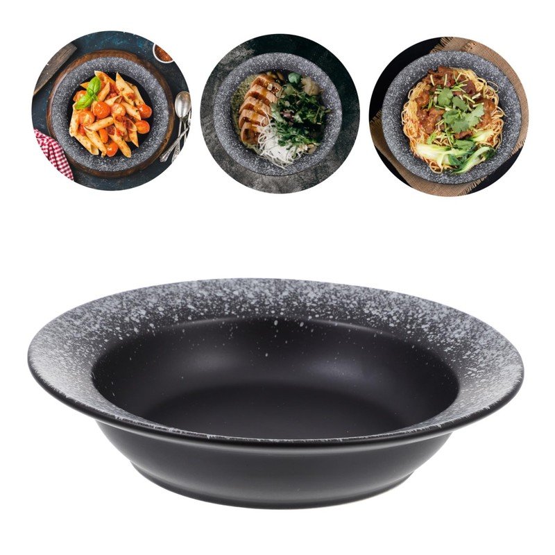 MAGICLULU Ceramic Storage Bowl Multi Functional Tableware for Pasta Soup