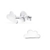 Cloud Stud Earrings 925 Sterling Silver