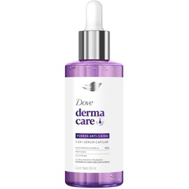 DOVE Sérum Capilar 3 en 1 Derma Care Fuerza Anti-Caída con Niacinamida. Favorece el Crecimiento. Regenera de Cuero Cabelludo a Puntas. Desarrollado con Dermatólogos, 50 mL