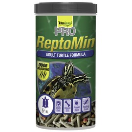 Tetra TetraFauna PRO ReptoMin Pro Sticks Adult Turtle Formula Daily Diet for Aquatic Turtles, 8.11 oz