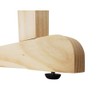 For Your Water Natural Painted 27" Wood Floor Stand for