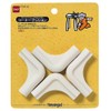Nitoms M5671 Corner Cushions, Pack of 4, 2.4 x 0.7