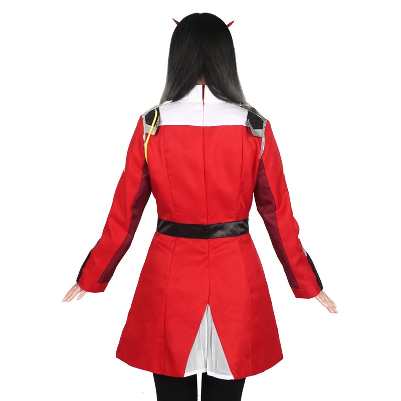 CoolChange Zero Two Cosplay Costume Uniform with Headband for Darling