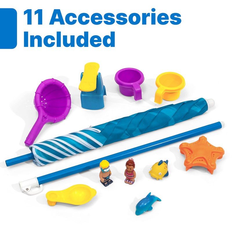 Step2 Spill & Splash Seaway Water Table, Kids Two-Tier Water