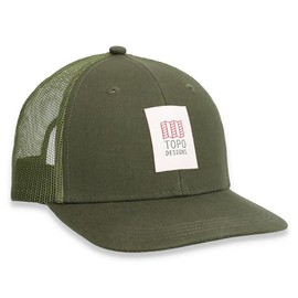 Topo Designs Topo Trucker - Original Logo - (Olive)