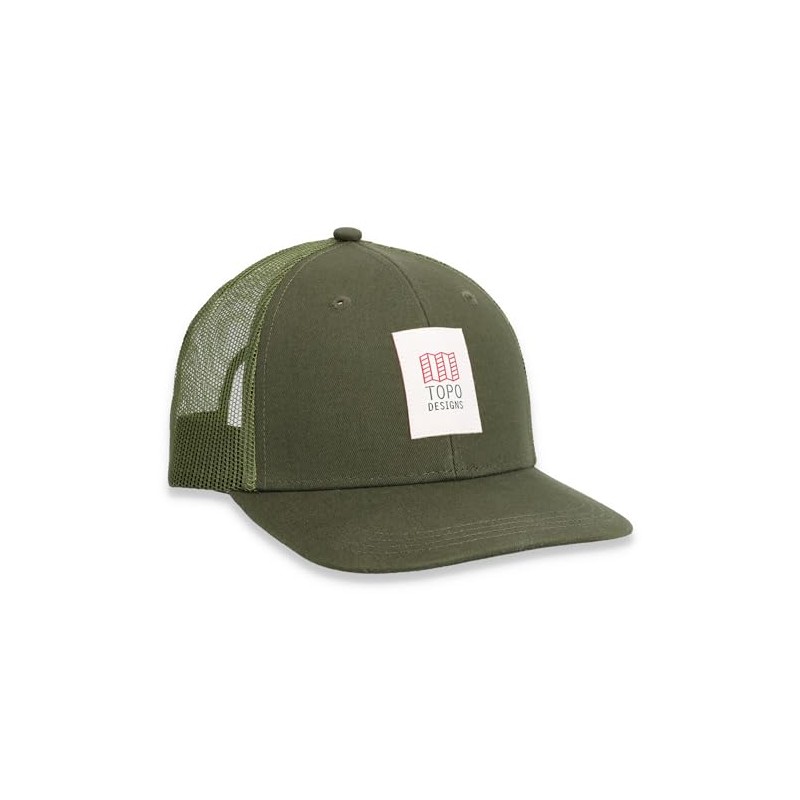 Topo Designs Topo Trucker - Original Logo - (Olive)