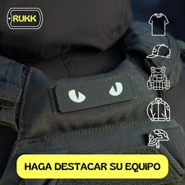 Glow In The Dark Velcro Patch Military Backpack Crossfit Vest Hat