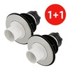 Miracle Trap 1+1 (Sink, Washing Machine, Washbasin) Combined use) Odor blocking