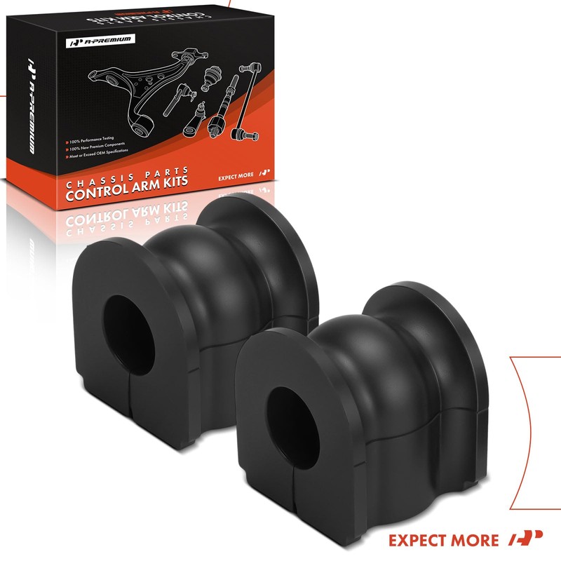 A-Premium 2 x Rear To Frame Sway Bar Bushing Kit,