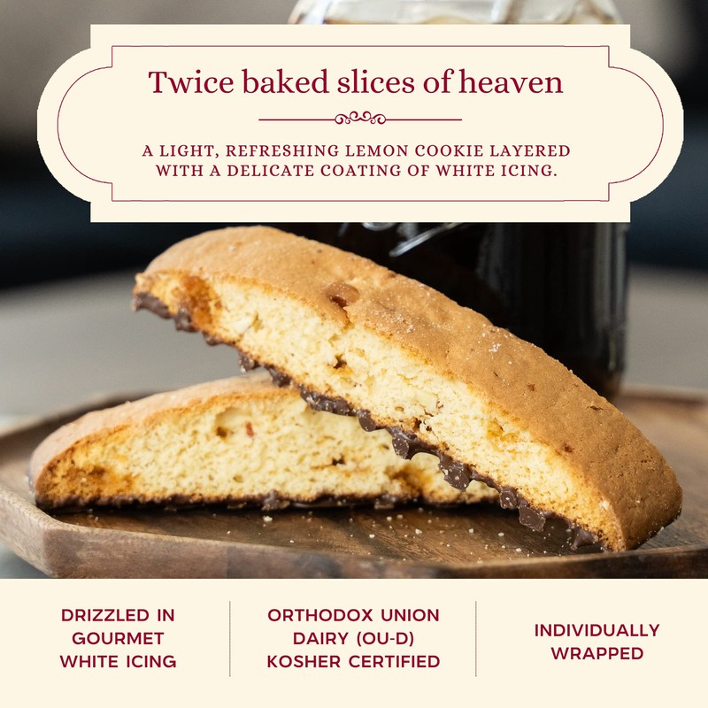 NONNIs Biscotti Cioccolati 6.88 Oz. Box of 8 Individually Wrapped