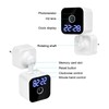 Plug in Smart Security Camera with Clock 1080p Image Night