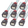BEMOFRLAY 8PCS Ignition Coil Connector Harness Fit for Ford V6