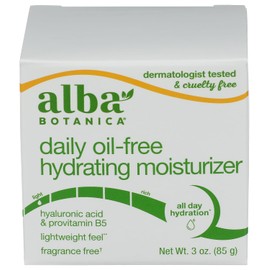 Alba Botanica Hawaiian Oil-Free Moisturizer, Aloe & Green Tea, 3 oz.