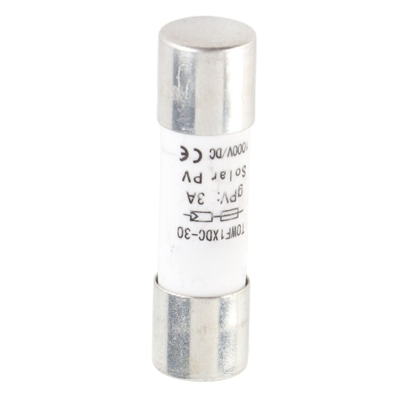 5Pcs Fuse Tube Photovoltaic Protection Set Kit 1000V DC 10x38mm