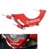 NICECNC Red Engine Alternator Cover Guard Protector Aluminum Compatible with